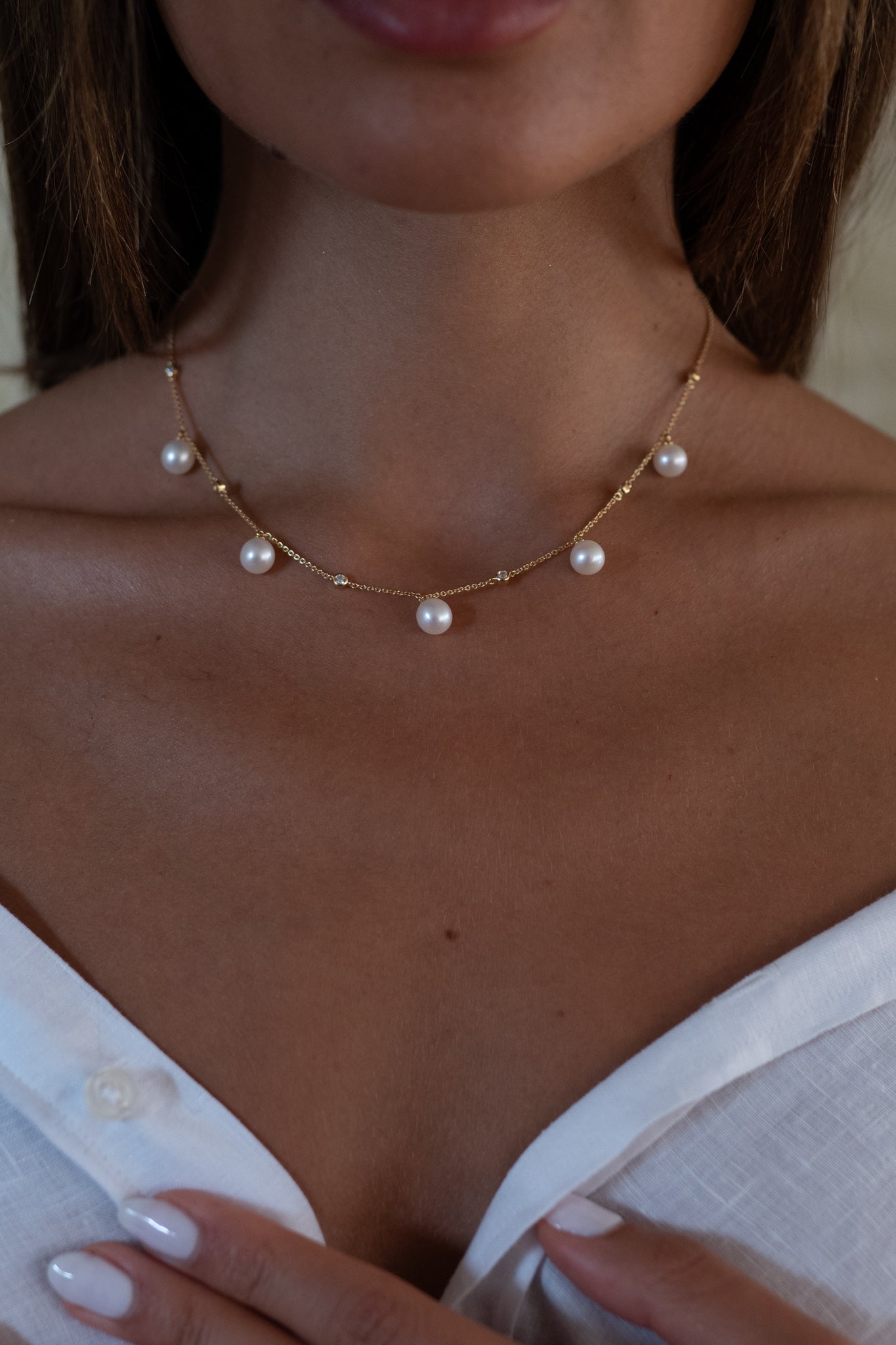 Pearl Drop Necklace